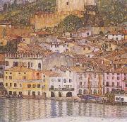Gustav Klimt Malcesine on Lake Garda (mk20) oil painting picture wholesale